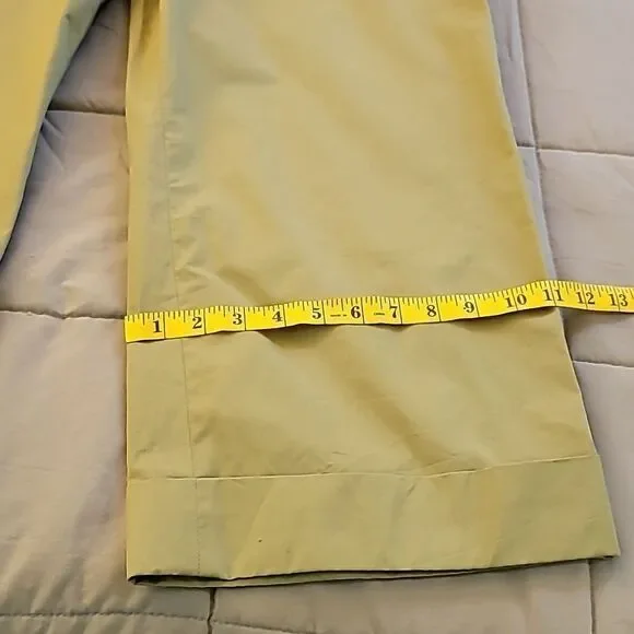Tory Burch nwt SAILOR PANT in light olive green. - Picture 9 of 16